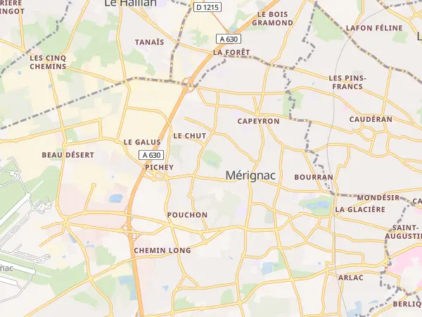 Plan de Mérignac