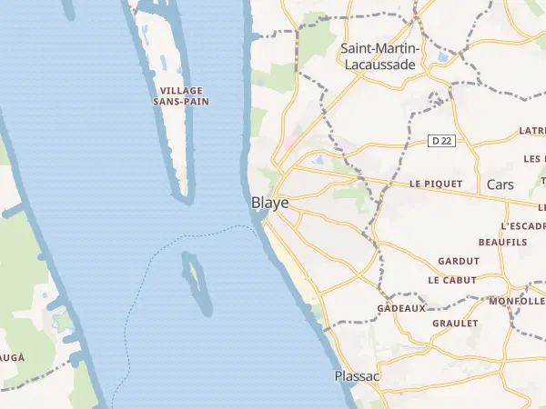 Plan de Blaye