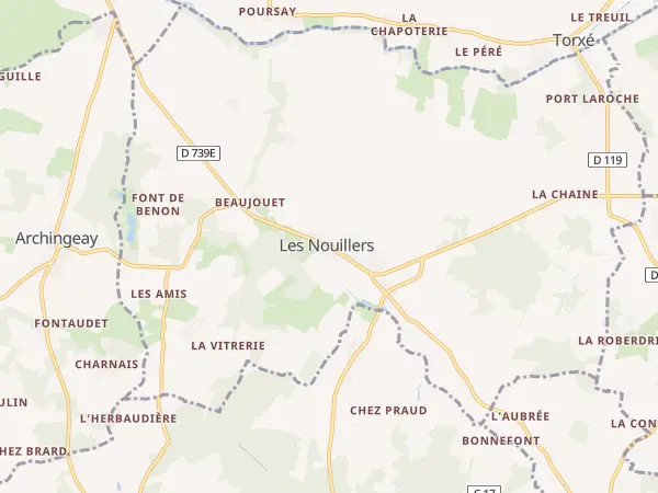 Plan des Nouillers