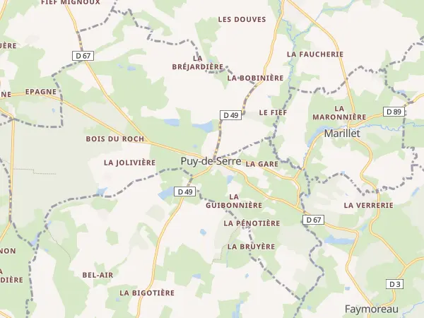 Plan de Puy-de-Serre