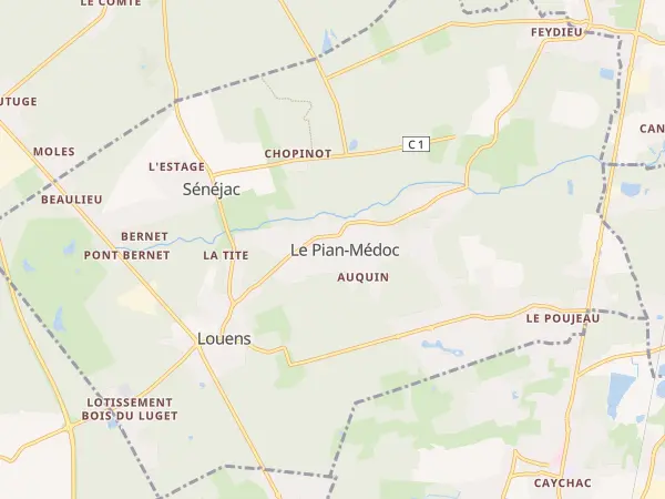 Plan du Pian-Médoc