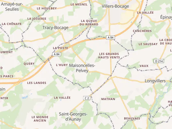 Plan de Maisoncelles-Pelvey