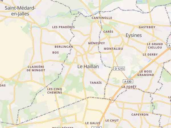Plan du Haillan