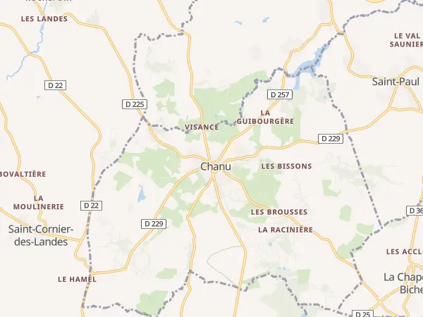Plan de Chanu