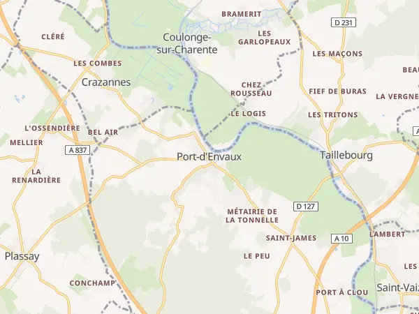 Plan de Port-d’Envaux
