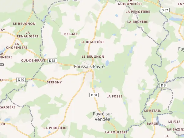 Plan de Foussais-Payré