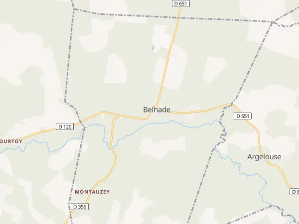Plan de Belhade