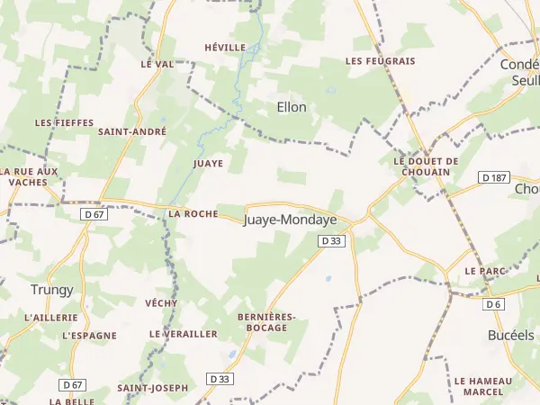 Plan de Juaye-Mondaye