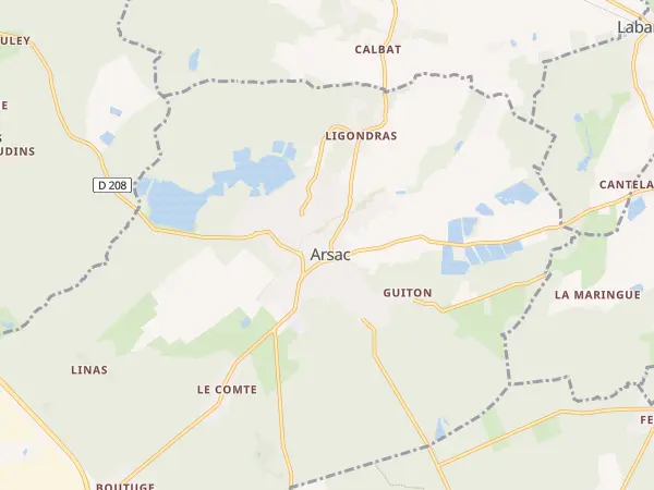 Plan de Arsac