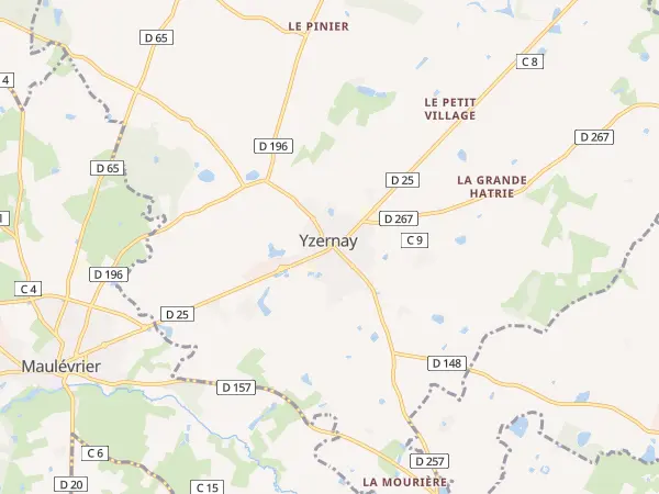 Plan de Yzernay