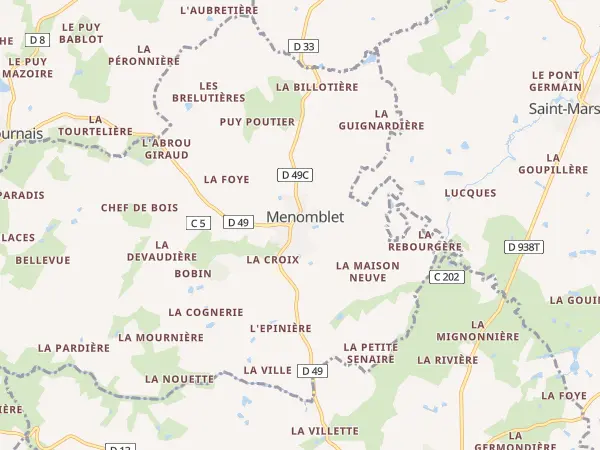 Plan de Menomblet