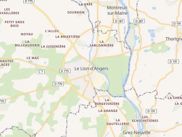 Plan du Lion-d’Angers
