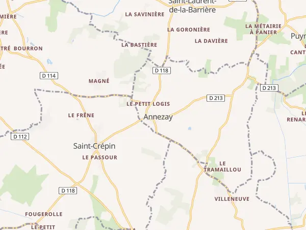 Plan de Annezay