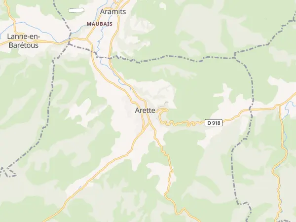 Plan de Arette