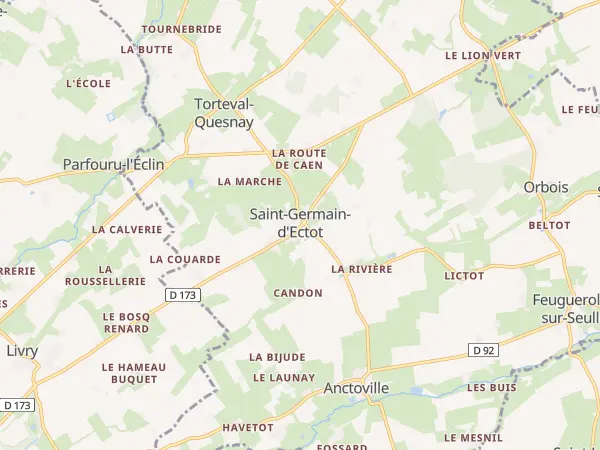 Plan de Aurseulles