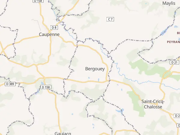 Plan de Bergouey
