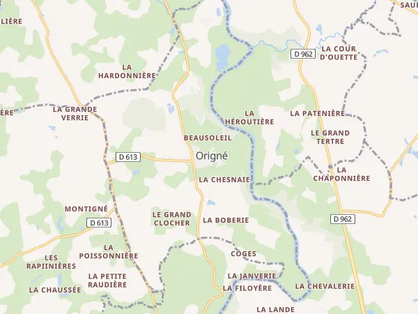 Plan de Origné