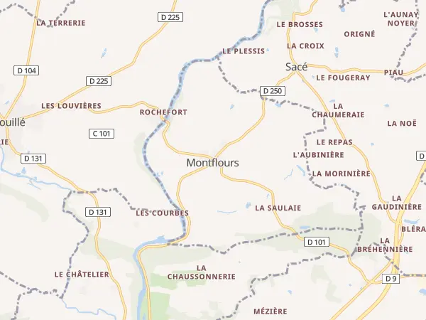 Plan de Montflours