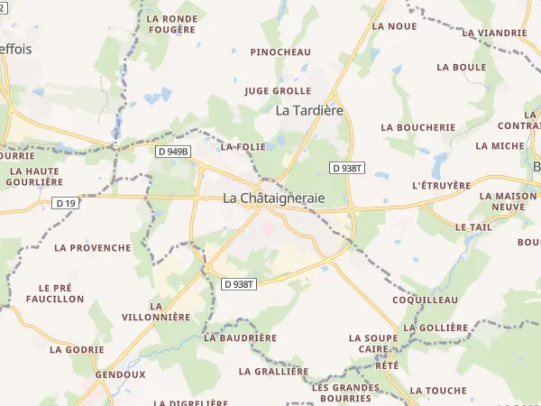 Plan de La Châtaigneraie