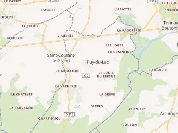 Plan de Puy-du-Lac