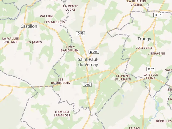 Plan de Saint-Paul-du-Vernay