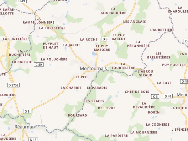 Plan de Montournais