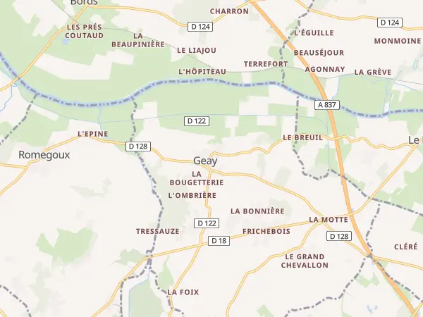 Plan de Geay