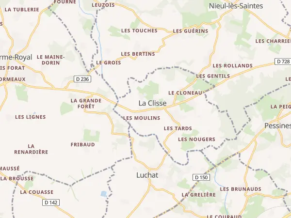 Plan de La Clisse