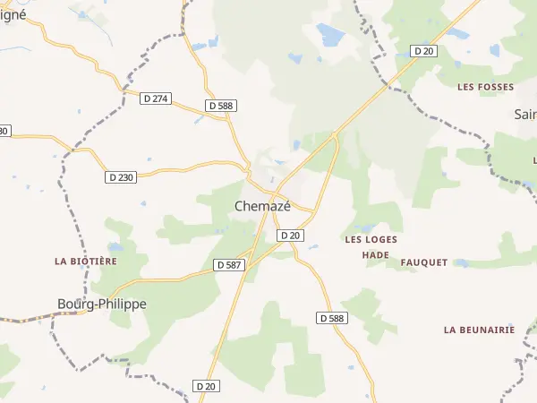 Plan de Chemazé