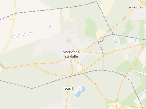 Plan de Martignas-sur-Jalle