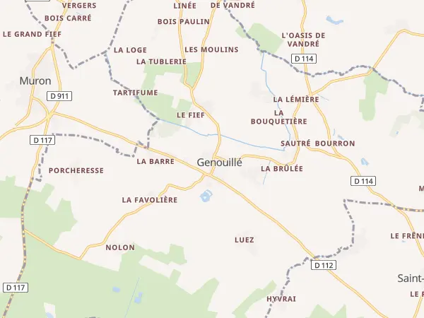 Plan de Genouillé
