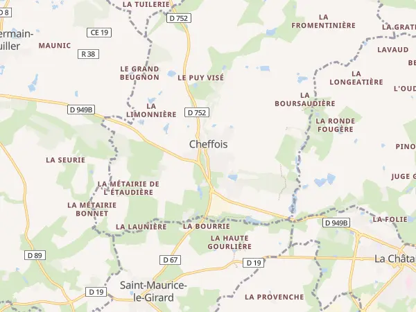 Plan de Cheffois