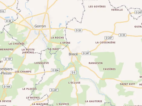 Plan de Brecé