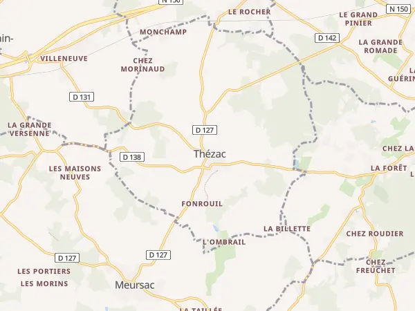 Plan de Thézac