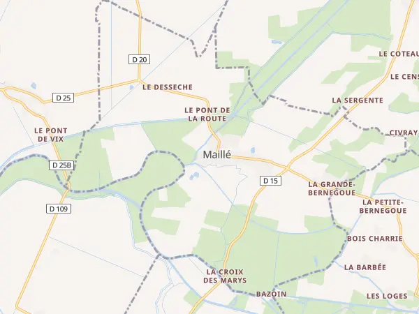 Plan de Maillé