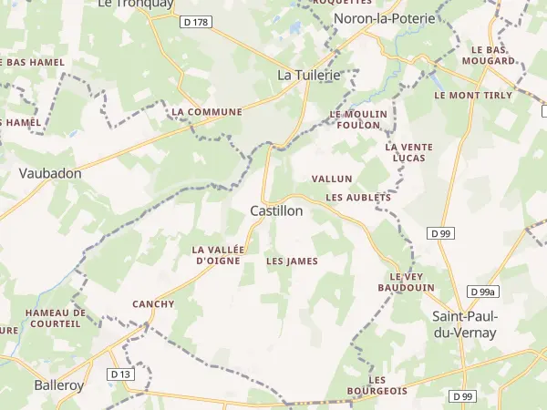 Plan de Castillon