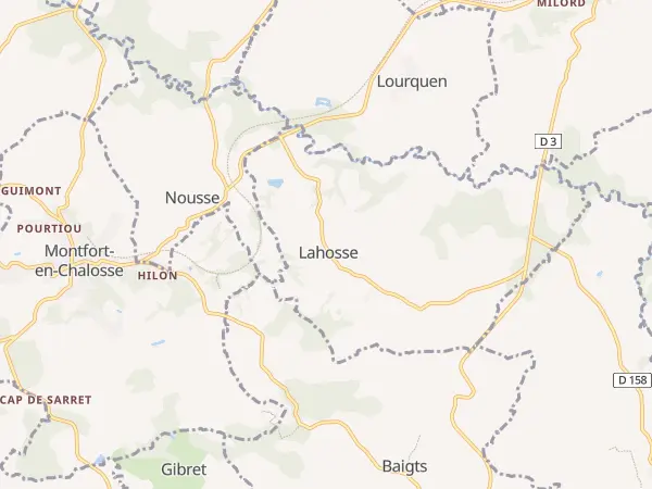 Plan de Lahosse