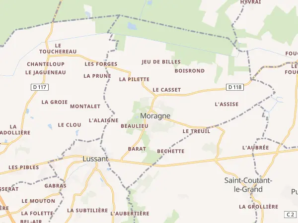 Plan de Moragne