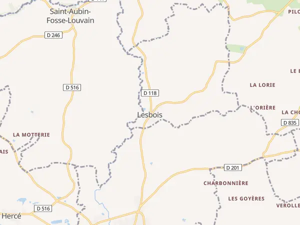 Plan de Lesbois