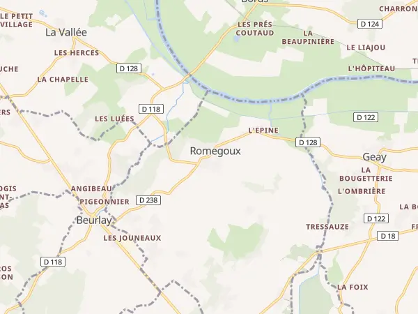 Plan de Romegoux