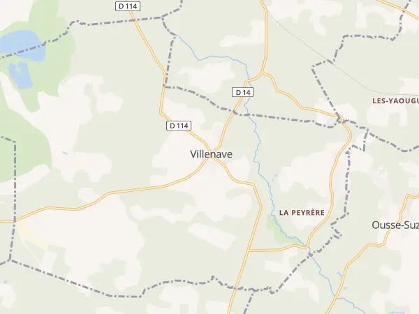 Plan de Villenave