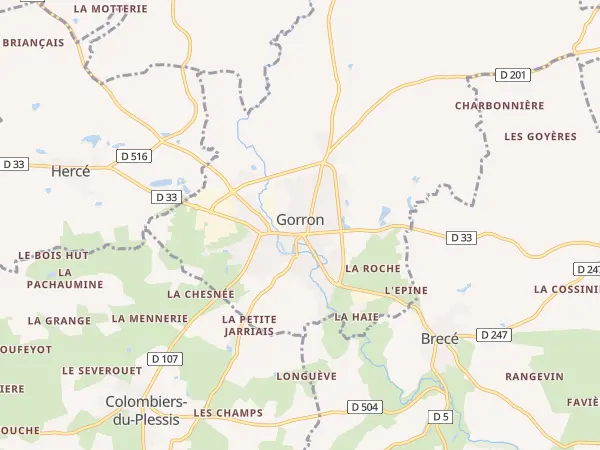 Plan de Gorron