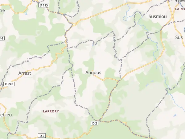 Plan de Angous