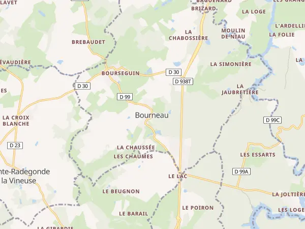 Plan de Bourneau