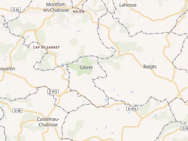 Plan de Gibret