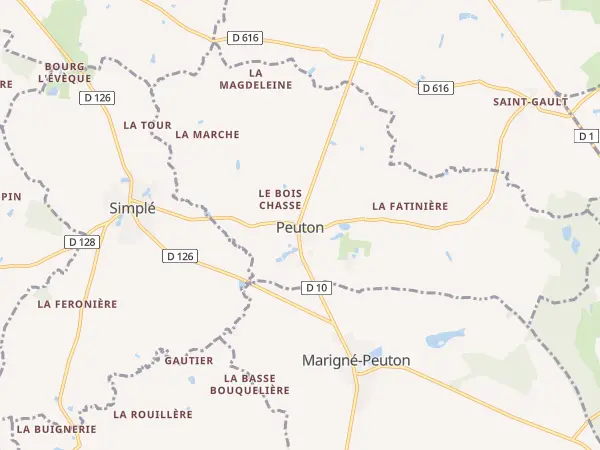Plan de Peuton