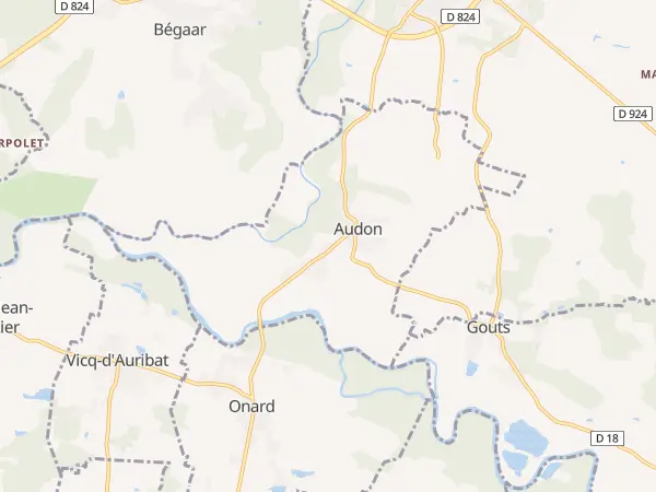 Plan de Audon