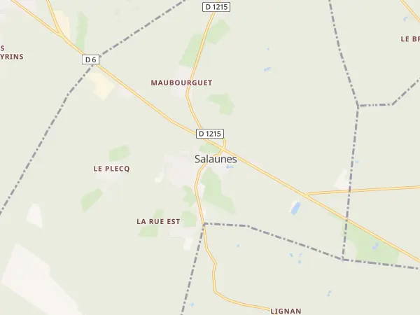Plan de Salaunes