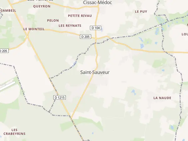 Plan de Saint-Sauveur