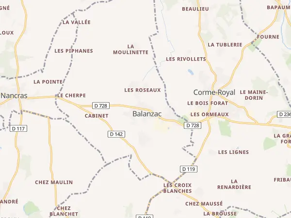 Plan de Balanzac